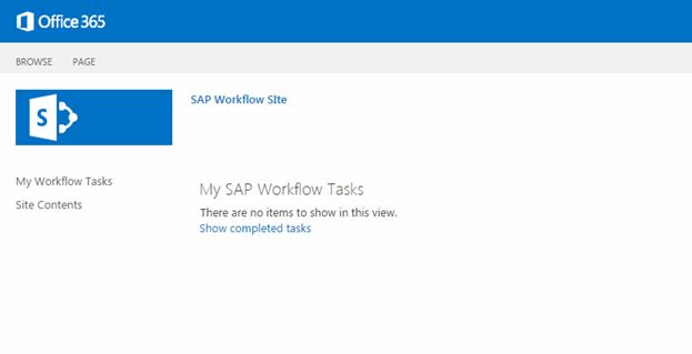 sap workflow site